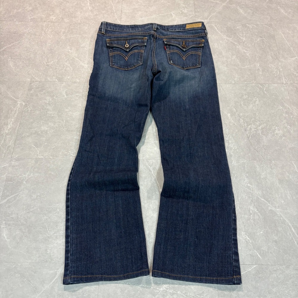 Levi's 545 Low bootcut blue denim jeans